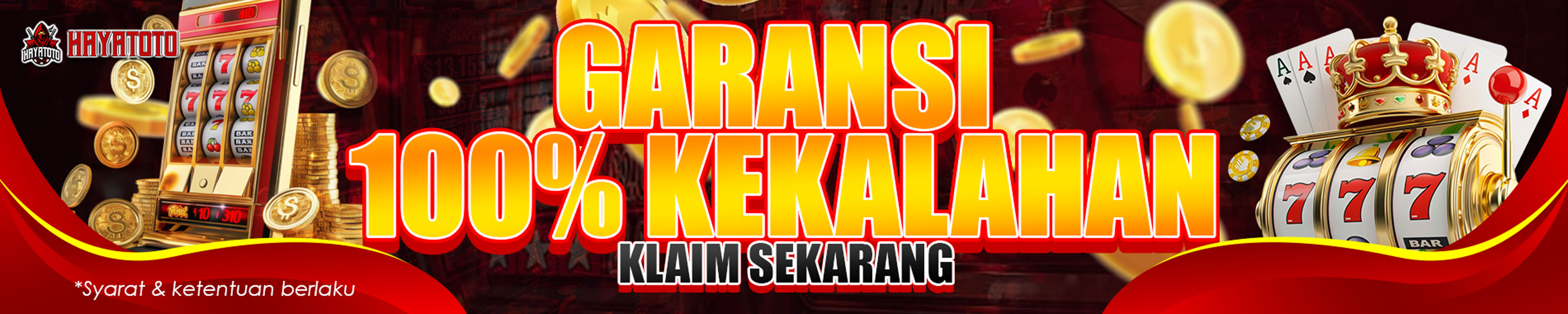 Garansi kekalahan 100%