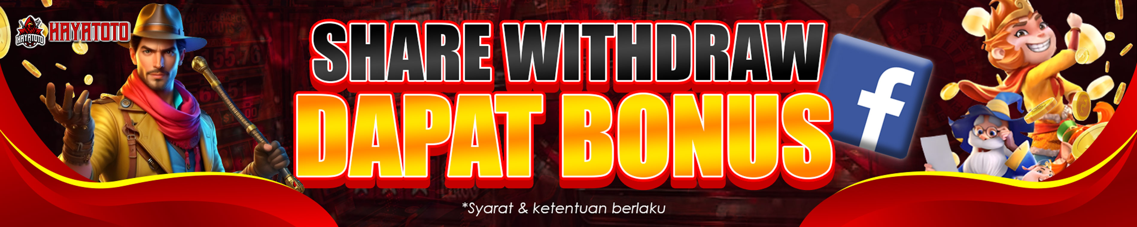 Bonus share ke facebook